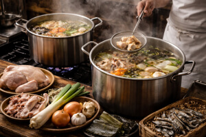 調味料を使わないスープ